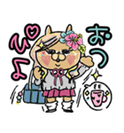 ガングロうさもかちゃん③【平成GДL+*♥】（個別スタンプ：6）