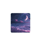 三日月と宝石の海 / Crescent ＆ Jewel Sea（個別スタンプ：6）