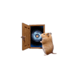 ハムスターが動きます5（個別スタンプ：21）