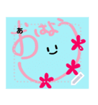 顔文字もじー（個別スタンプ：7）