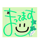 顔文字もじー（個別スタンプ：13）
