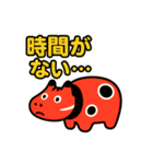 赤べこ7（ネガティブ表現）（個別スタンプ：15）