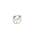 たのしそう（小さいいぬ）（個別スタンプ：1）