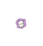 たのしそう（小さいいぬ）（個別スタンプ：40）