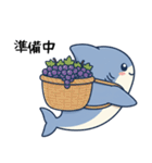 秋のサメ達（個別スタンプ：15）