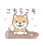 やさしい秋★柴犬しばちゃん（個別スタンプ：15）