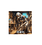 24ハロウィンAIモンスター03（個別スタンプ：6）