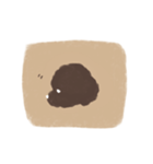 しろくろプードル（個別スタンプ：12）
