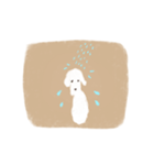 しろくろプードル（個別スタンプ：23）