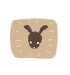 しろくろプードル（個別スタンプ：30）
