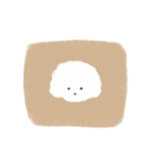 しろくろプードル（個別スタンプ：32）
