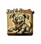 ゾンビ犬Death！！（個別スタンプ：3）