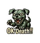 ゾンビ犬Death！！（個別スタンプ：27）