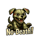 ゾンビ犬Death！！（個別スタンプ：28）