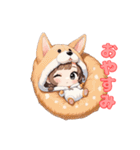 あまえんぼ子犬（個別スタンプ：3）