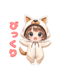 あまえんぼ子犬（個別スタンプ：11）