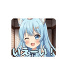 はんなりアリサアニメーション（個別スタンプ：11）