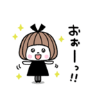 毎年使える♡ゆるかわガール 秋（個別スタンプ：27）