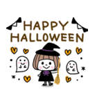 毎年使える♡ゆるかわガール 秋（個別スタンプ：30）