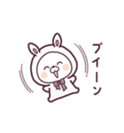 動く♪リトルラビットのすみか（個別スタンプ：22）