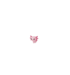 ウーパくん 3Dドット風（個別スタンプ：5）