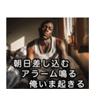 USラッパーの言い訳【ラップ・HIPHOP】（個別スタンプ：25）