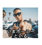 USラッパーの言い訳【ラップ・HIPHOP】（個別スタンプ：29）