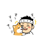 AI_板さんとワンコ（個別スタンプ：4）