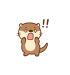 オオカワウソくん（個別スタンプ：4）