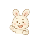 うっかりうさぎ（個別スタンプ：6）