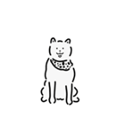 シンプル柴犬たち（in台湾）（個別スタンプ：17）