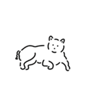 シンプル柴犬たち（in台湾）（個別スタンプ：18）