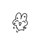 ニヤニヤうさぴょん（個別スタンプ：10）