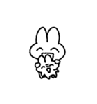 ニヤニヤうさぴょん（個別スタンプ：14）