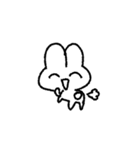 ニヤニヤうさぴょん（個別スタンプ：21）