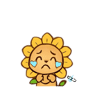 ライオンとひまわり（個別スタンプ：2）