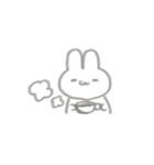 のんびりなうさぎさん（個別スタンプ：6）