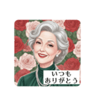 まるまるのマダム1（個別スタンプ：1）