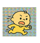 キラキラ赤ちゃんのにっこり通信@SFW（個別スタンプ：1）