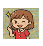 まばゆいアイドルのキラリ便り@SFW（個別スタンプ：2）