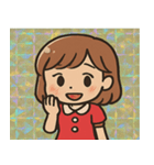 まばゆいアイドルのキラリ便り@SFW（個別スタンプ：4）