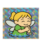 ホロきら妖精のふんわり便り@SFW（個別スタンプ：1）