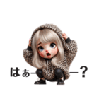 (再販)言葉を伸ばしたがる子✨ギャルの日常（個別スタンプ：21）