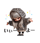 (再販)言葉を伸ばしたがる子✨ギャルの日常（個別スタンプ：32）