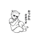 幼児だってまだまだ赤ちゃん！(女の子Ver.)（個別スタンプ：10）