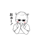 幼児だってまだまだ赤ちゃん！(女の子Ver.)（個別スタンプ：16）