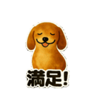 日常に使える！ダックスフントのスタンプ！（個別スタンプ：23）