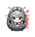 コロコロ♪ダンゴムシ（個別スタンプ：1）
