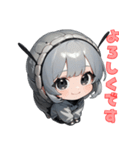 コロコロ♪ダンゴムシ（個別スタンプ：2）