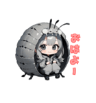 コロコロ♪ダンゴムシ（個別スタンプ：3）